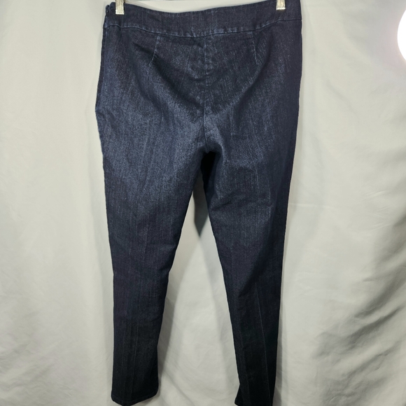 Dana Buchman Blue Side Zipper Pants Size 10 - Picture 4 of 9